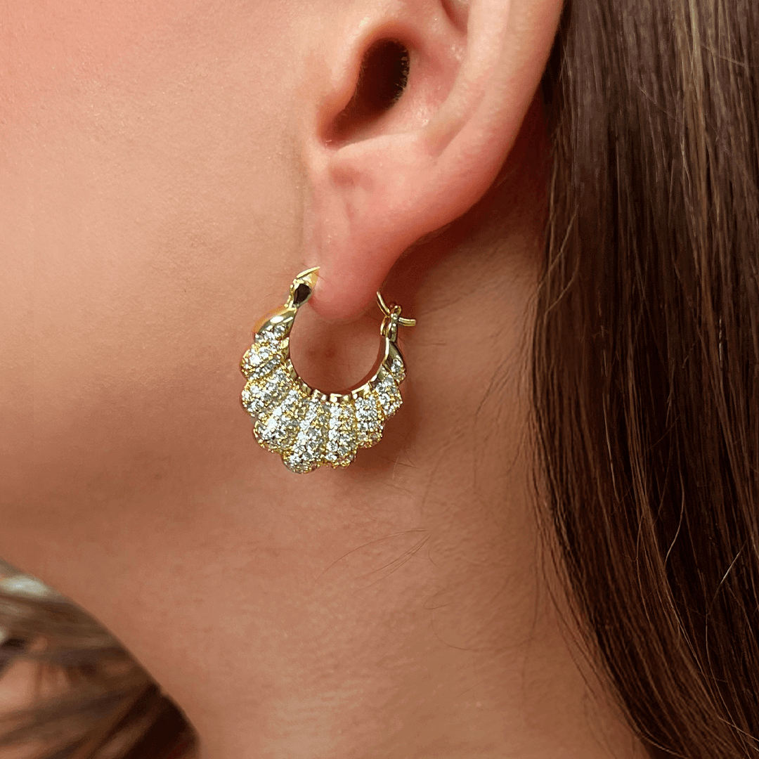 Aretes Corona de Luz