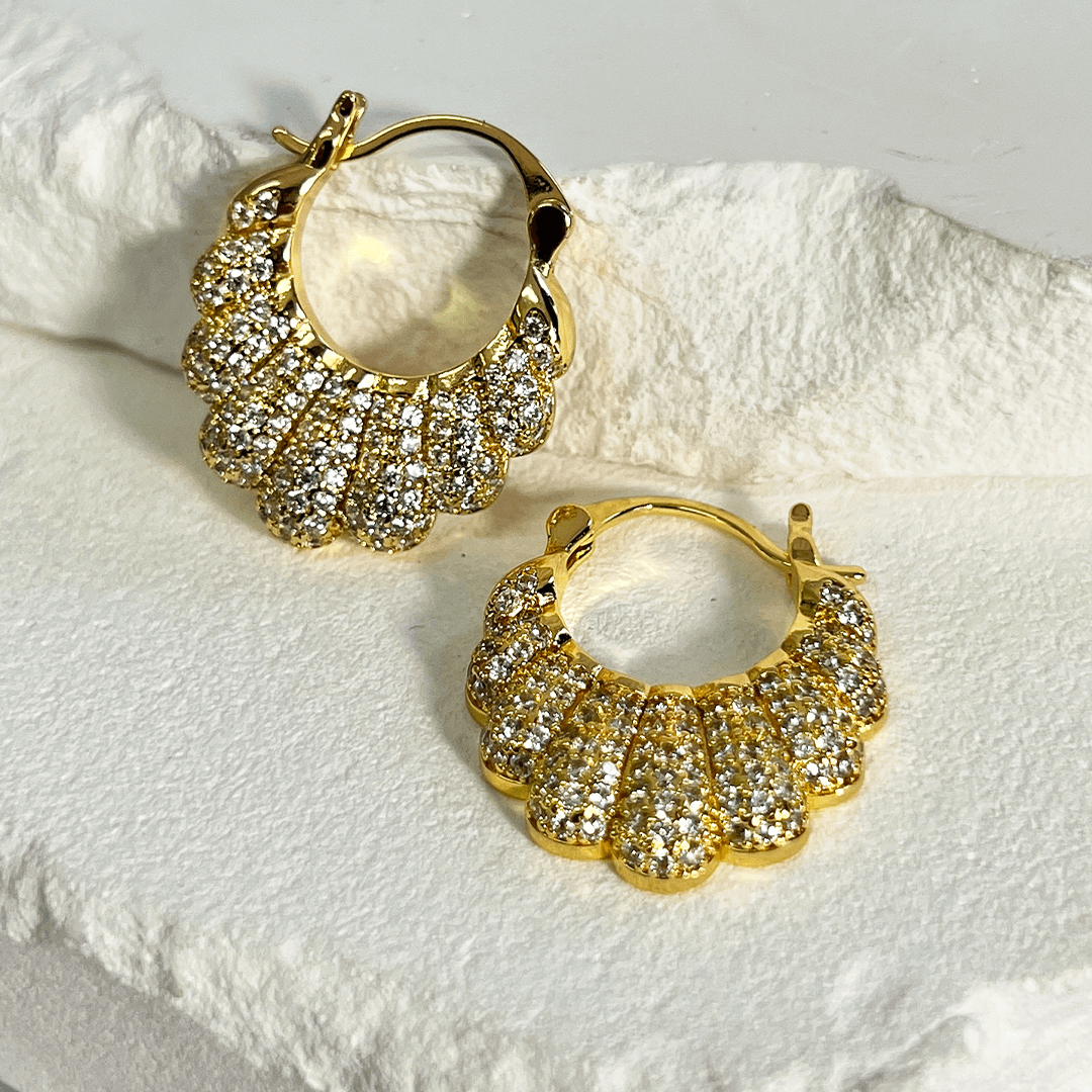 Aretes Corona de Luz