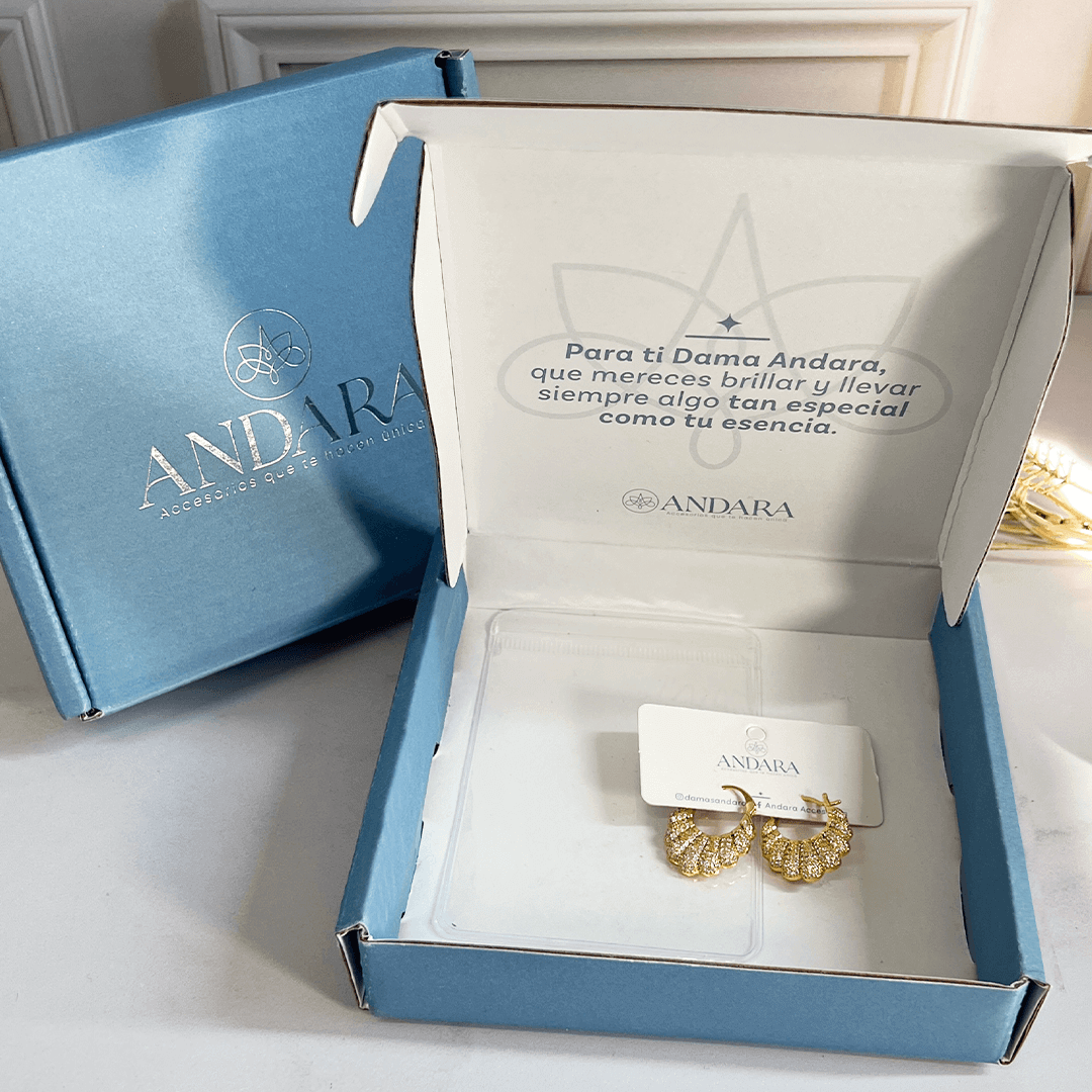 Aretes Corona de Luz