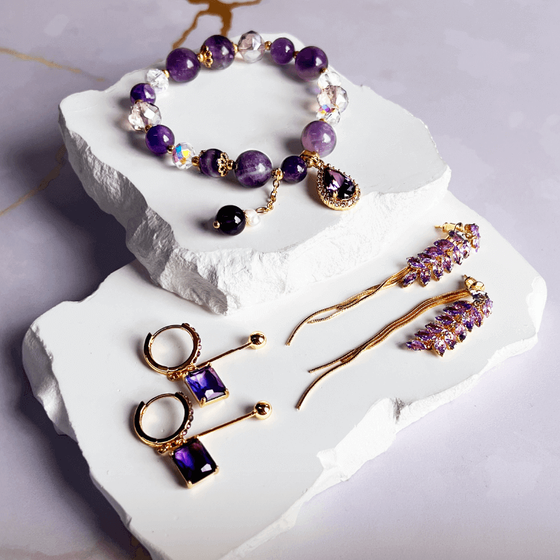 Trío Purple Luxury (Con empaque de lujo)