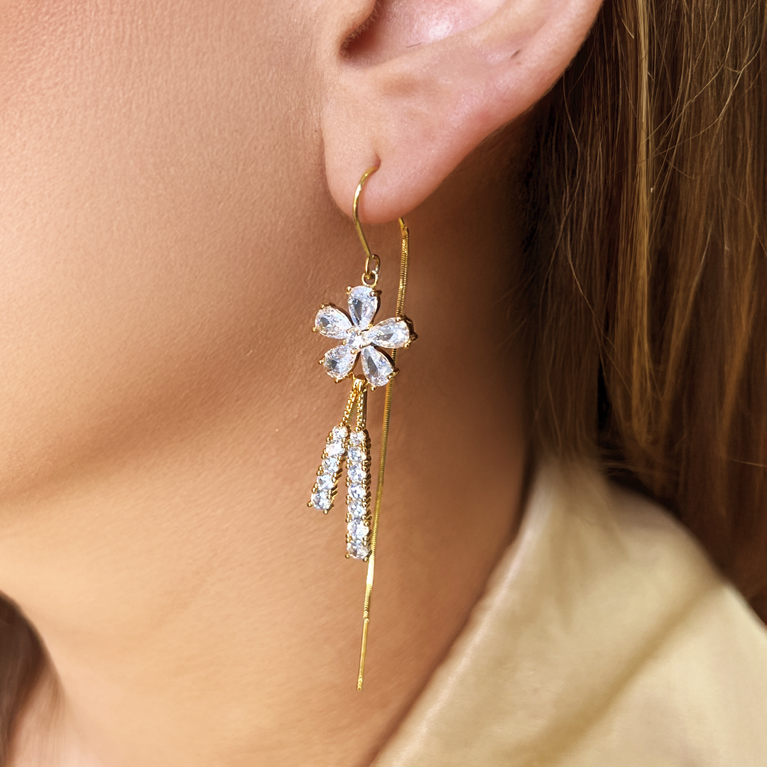 Aretes Floral Cape