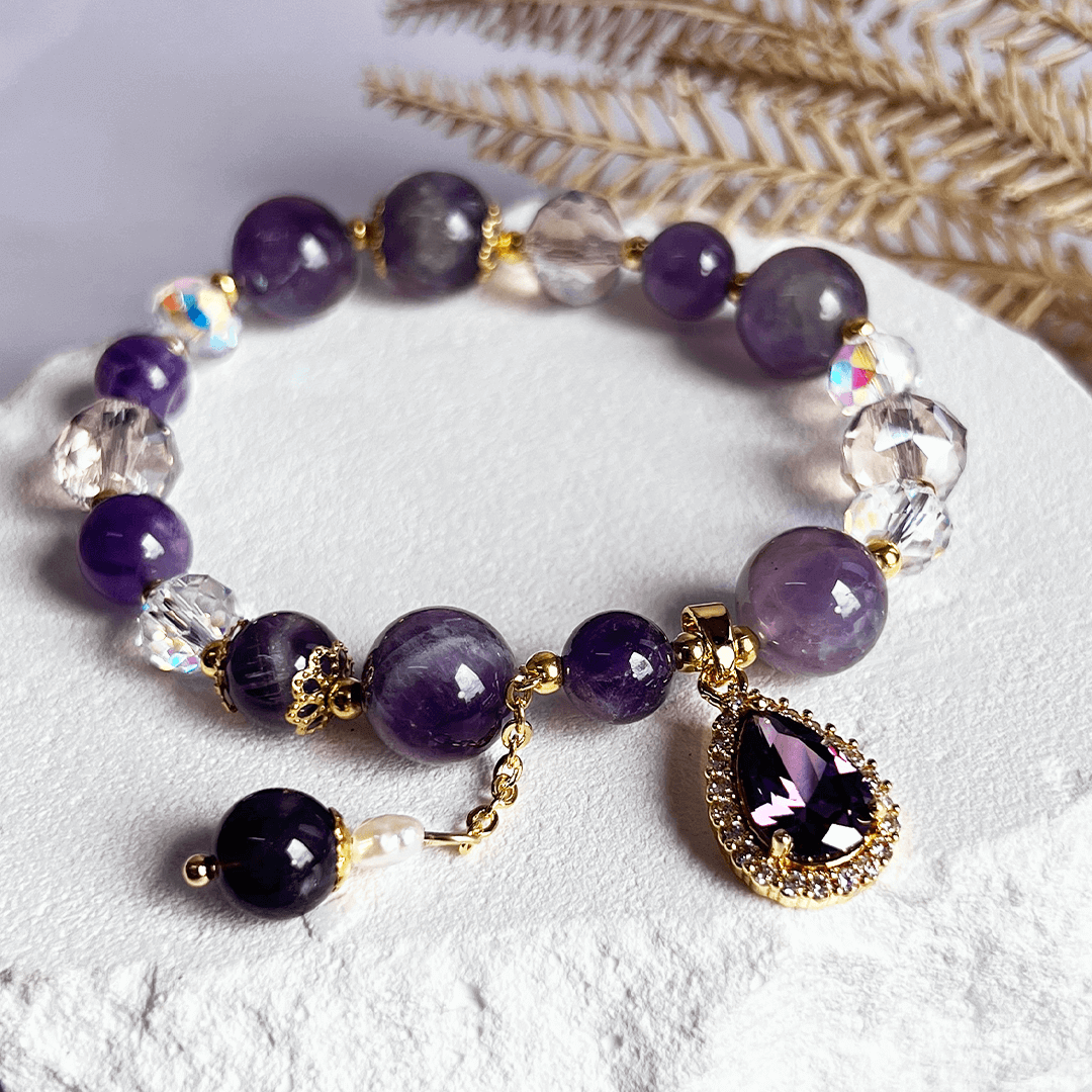 Pulsera piedra amatista - Special bracelet