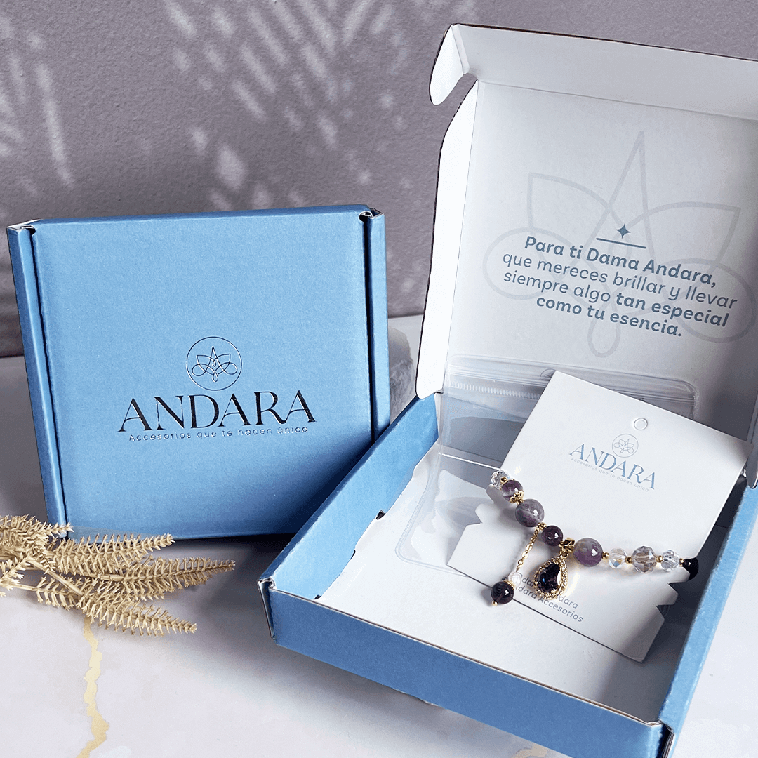 Pulsera piedra amatista - Special bracelet