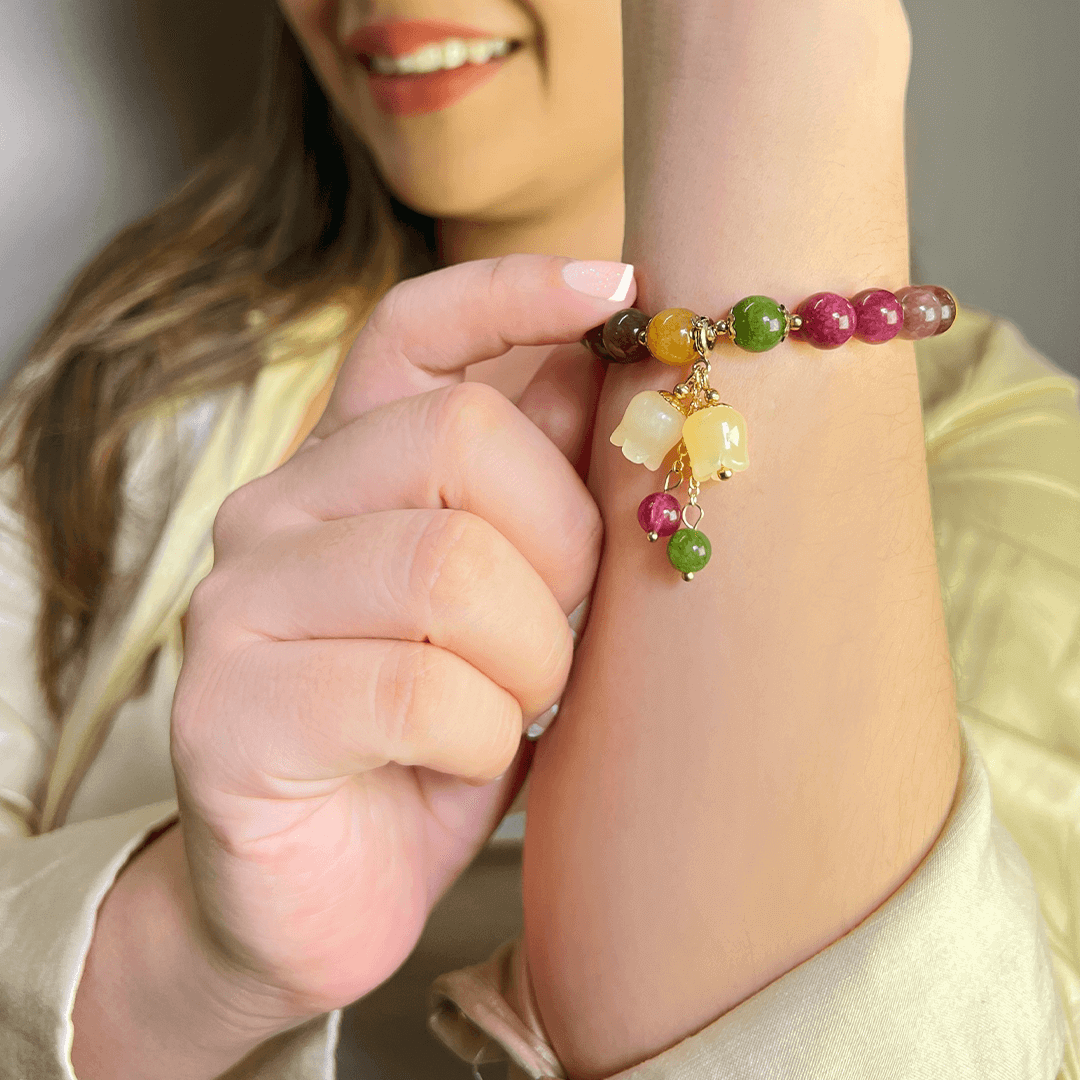 Pulsera Turmalina Natural