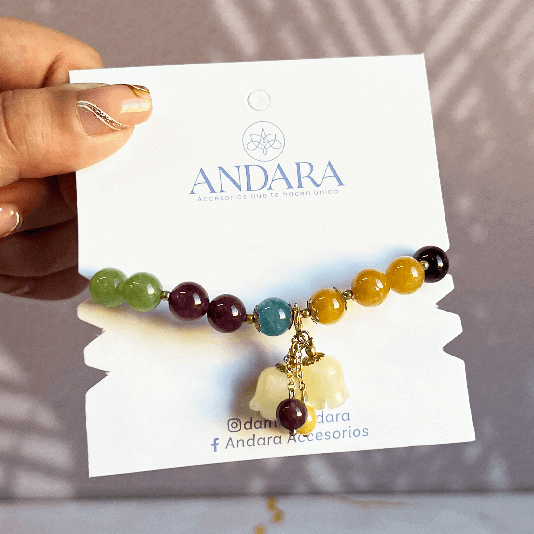 Pulsera Turmalina Natural