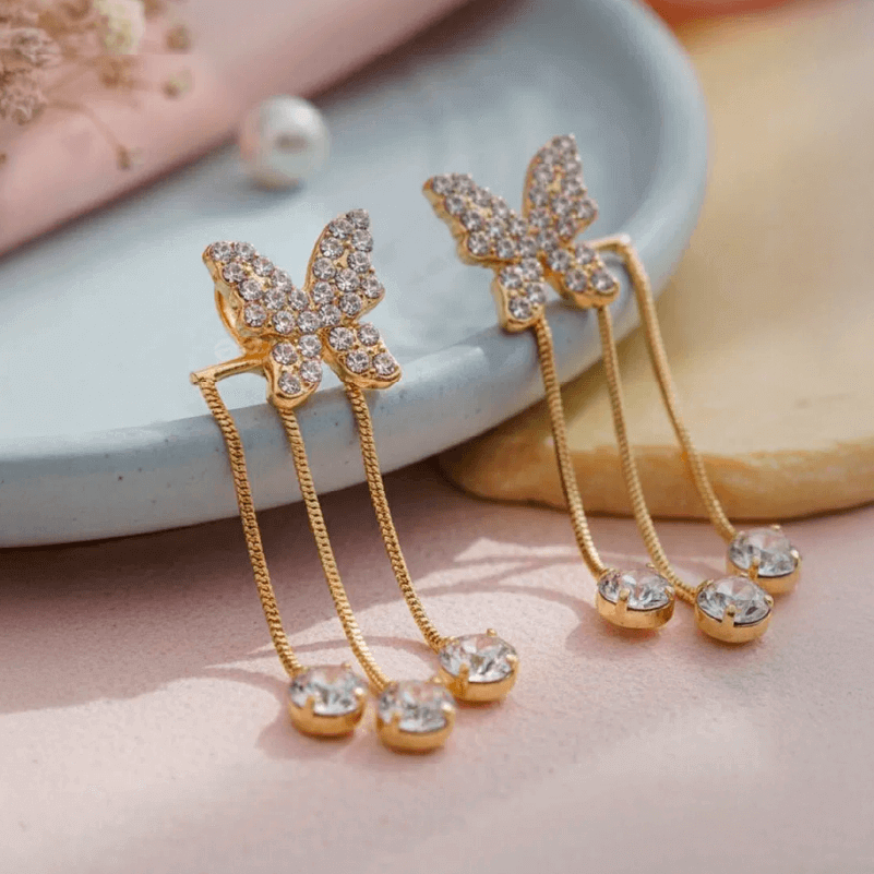 Aretes Mariposa Imperial