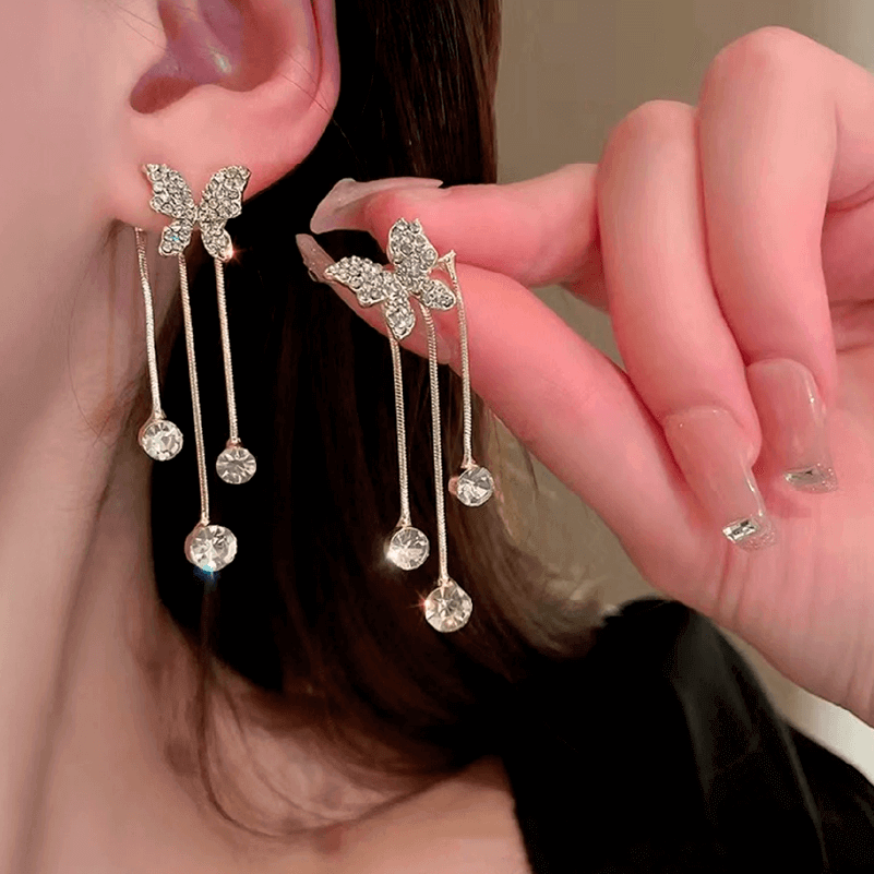 Aretes Mariposa Imperial