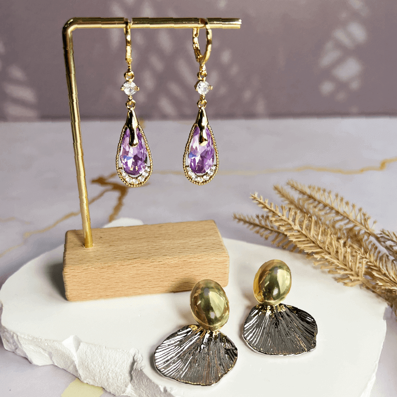 Dúo Aretes Imperial Queen