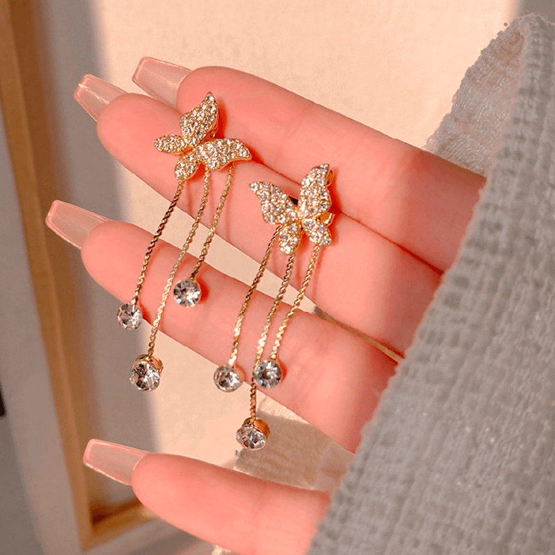 Aretes Mariposa Imperial