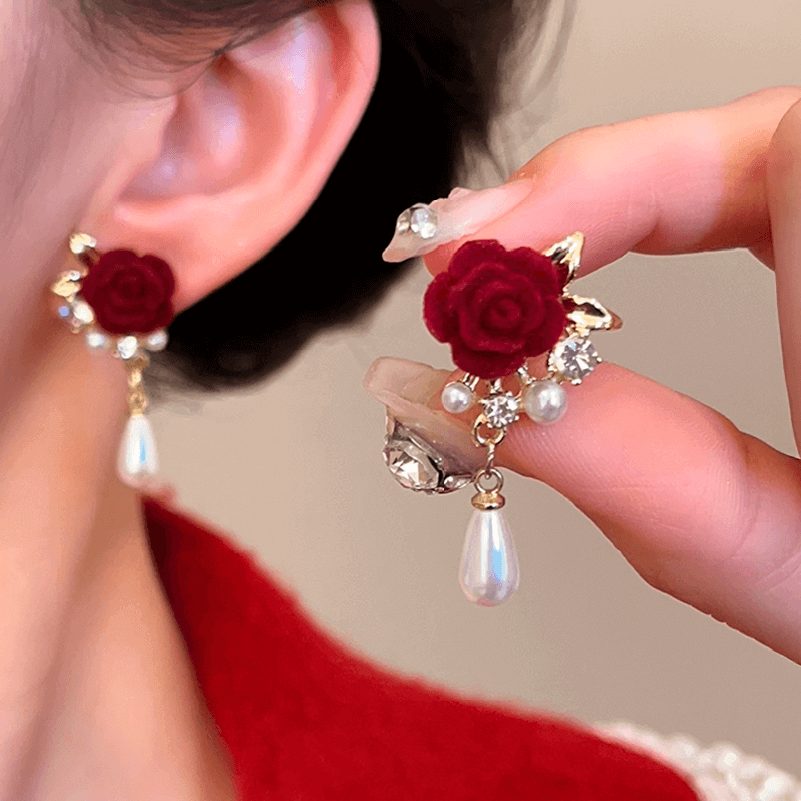 Aretes Rosa Bloom