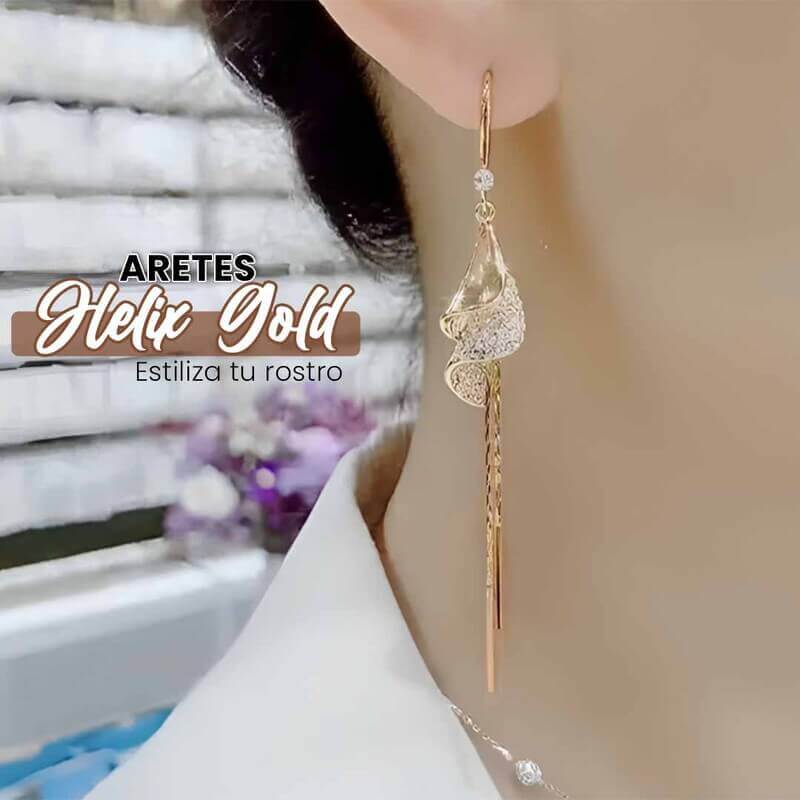 Aretes Helix Gold