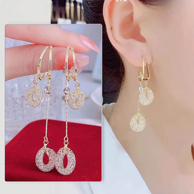 Aretes Encanto Dorado