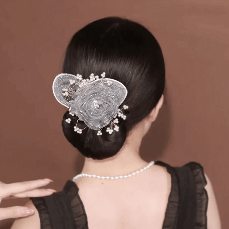 Broche Pearl Flower