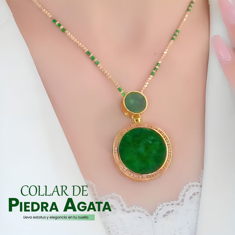 Collar de Piedra Ágata