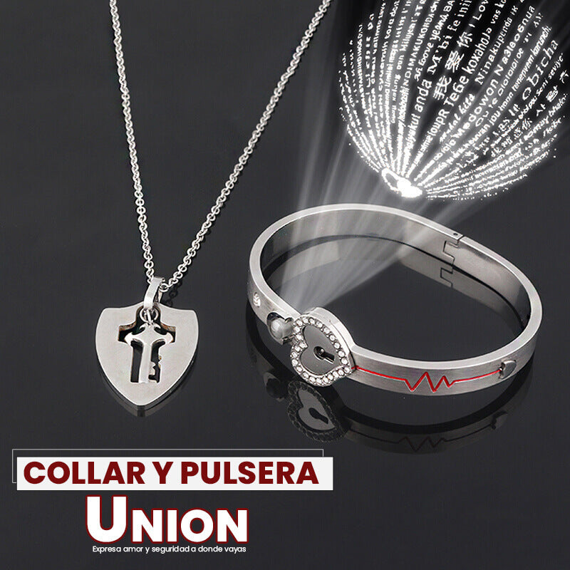 Collar y Pulsera Unión ®  Union Necklace and Bracelet