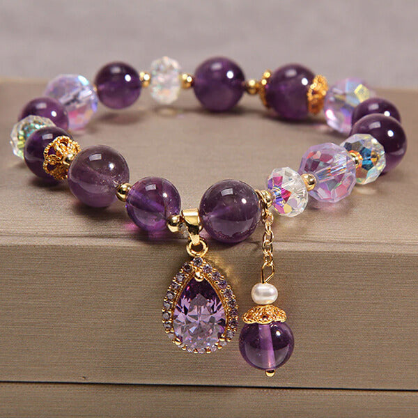 Pulsera piedra amatista - Special bracelet