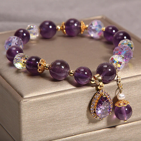 Pulsera piedra amatista - Special bracelet