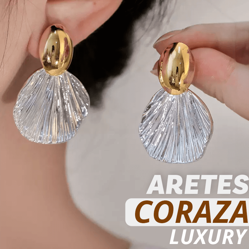 Aretes Coraza Luxury