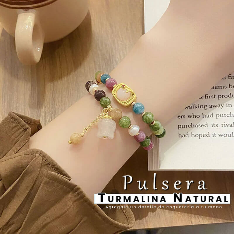 Pulsera Turmalina Natural