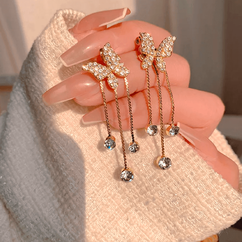 Aretes Mariposa Imperial