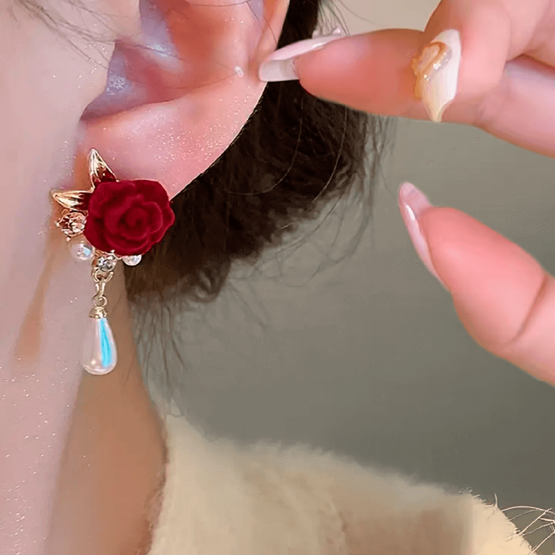 Aretes Rosa Bloom